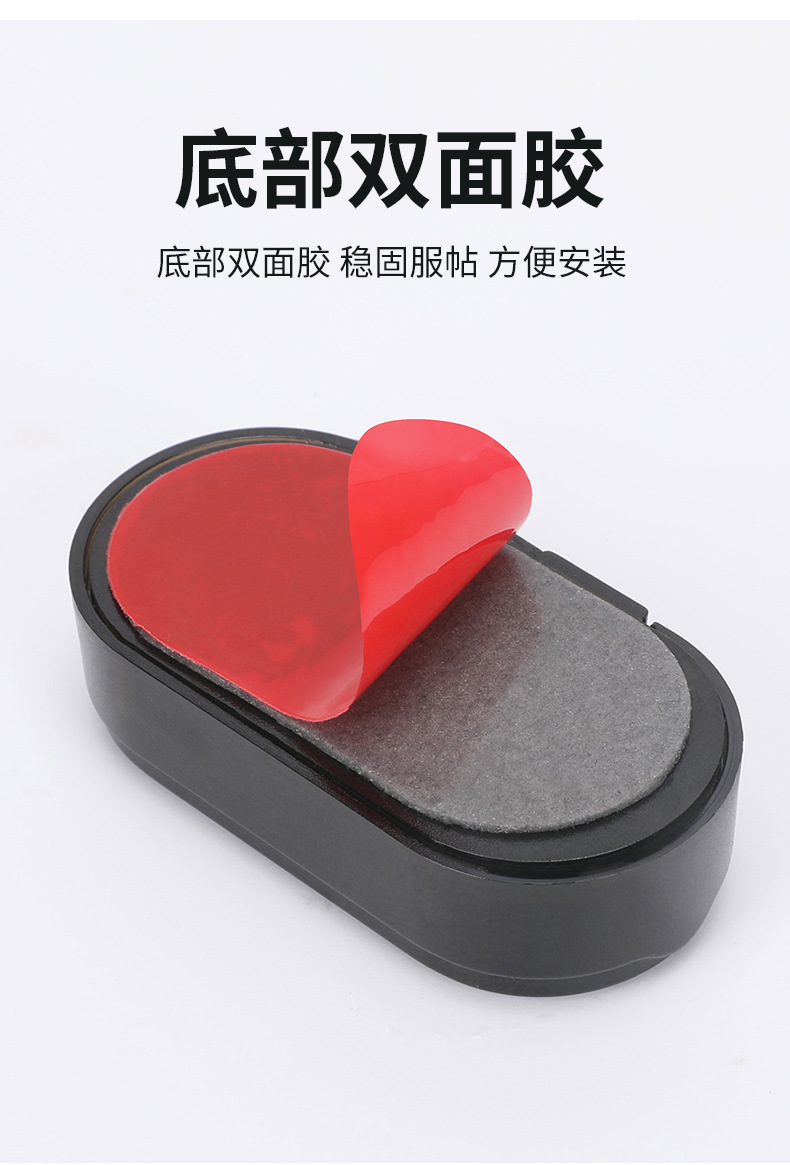 Car solar warning anti-theft lamp wiring-free change decoration induction led car analog anti-theft device indicator light