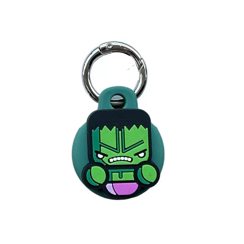 Подходит для Apple AirTag Protector Cartoon Silicone Anti-Loader Брелок для ключей Airtag Tracker Soft Shell