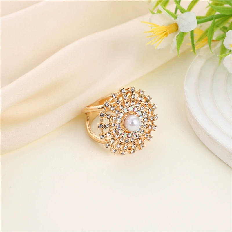 Текстура жемчуга тычинки шелковая пряжка французская легкая роскошная сплав с бриллиантами рога пряжки темперамент модная изысканная одежда аксессуары