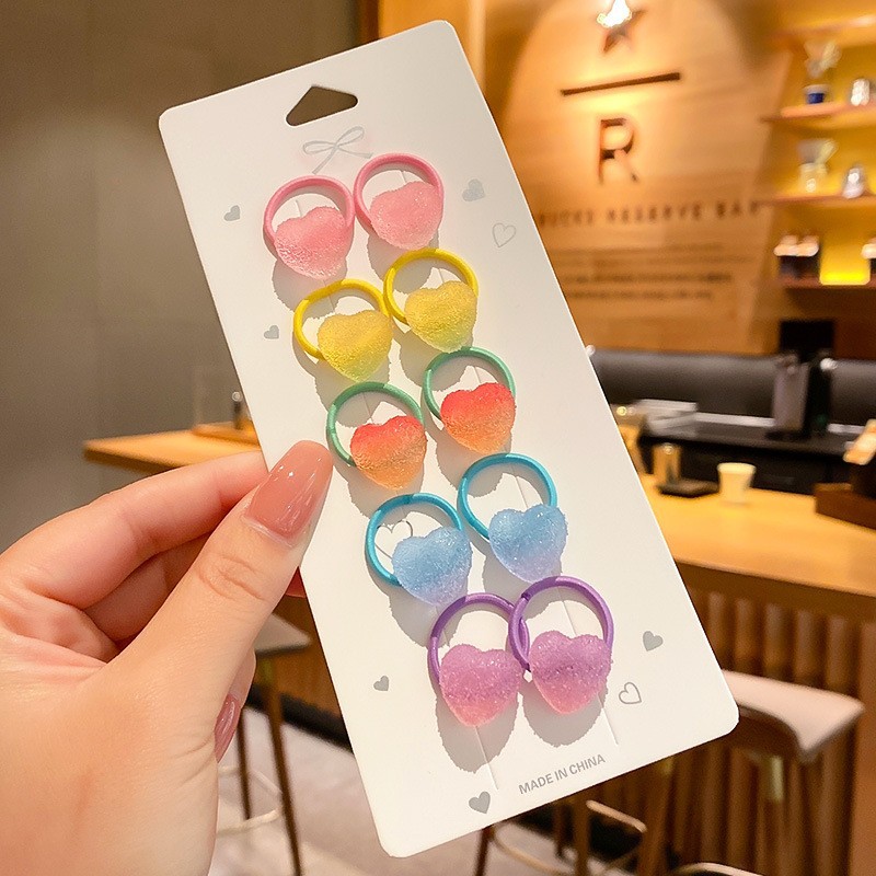 Boutique linda diadema para niños dulce, pequeña, fresca y elegante, cuerda para el cabello, personalidad de estilo de dama de nicho, cuerda para el cabello para niños, todo fósforo