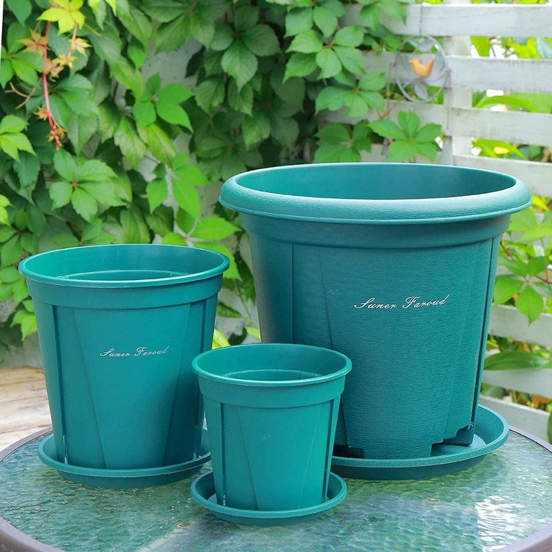 Утолщенный зеленый галлон горшок не гнилая Роза Зеленый галлон горшок мясистый посадочный горшок