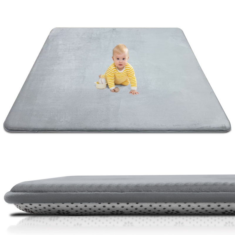 Cross-border thickened sponge carpet for living room, children's crawling play mat, sleeping pad, bedroom mattress, floor cushion