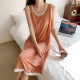 Sleeveless Nightgown Women's Summer Modal Camisole Dress Loose Large Size Women's Pajamas Summer Outfit