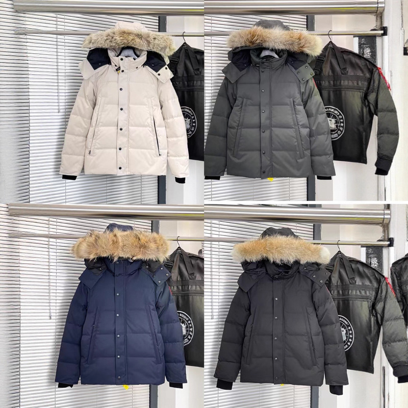 Goose Downjacket Wyndham3808M Large Goose down Jacket 29 Styles Wyndham Winter Men's Jacket