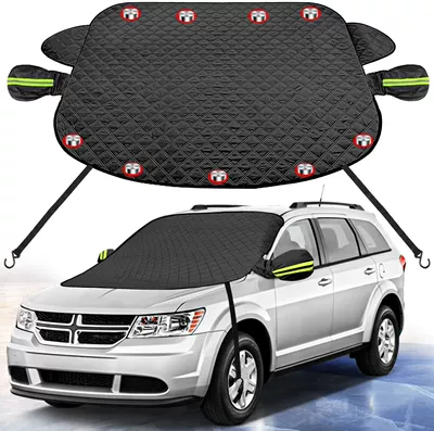 Car snow shield: clothing snow shield car snow