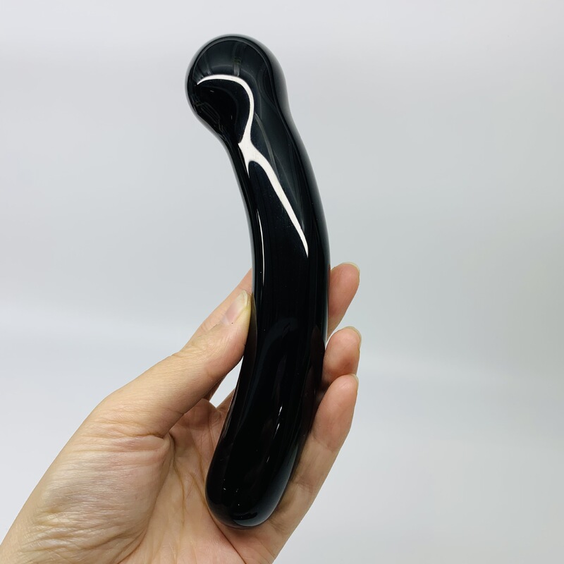 天然水晶多种材质原石雕刻打磨水晶按摩棒 图 8