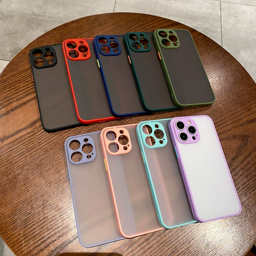 Подходит для чехла для мобильного телефона Apple 15, матовый чехол для мобильного телефона на ощупь, защитный чехол для iPhone 15 pro, чехол контрастного цвета