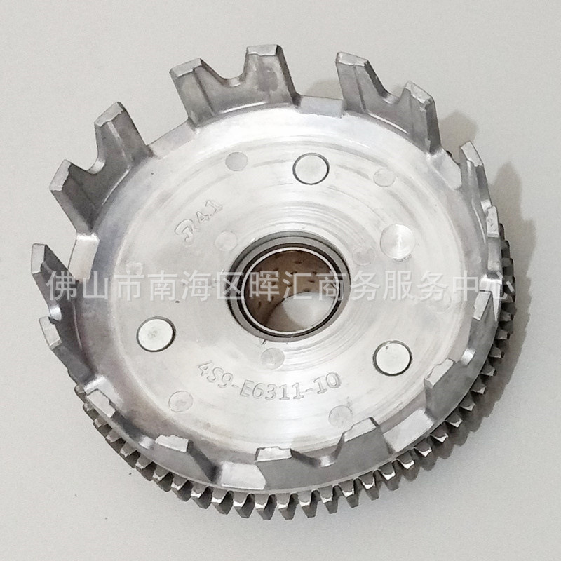 Fabricantes transfronterizos de accesorios de motocicleta embrague tambor CG125 embrague diente grande Ft150 Dm200 CB250ZS