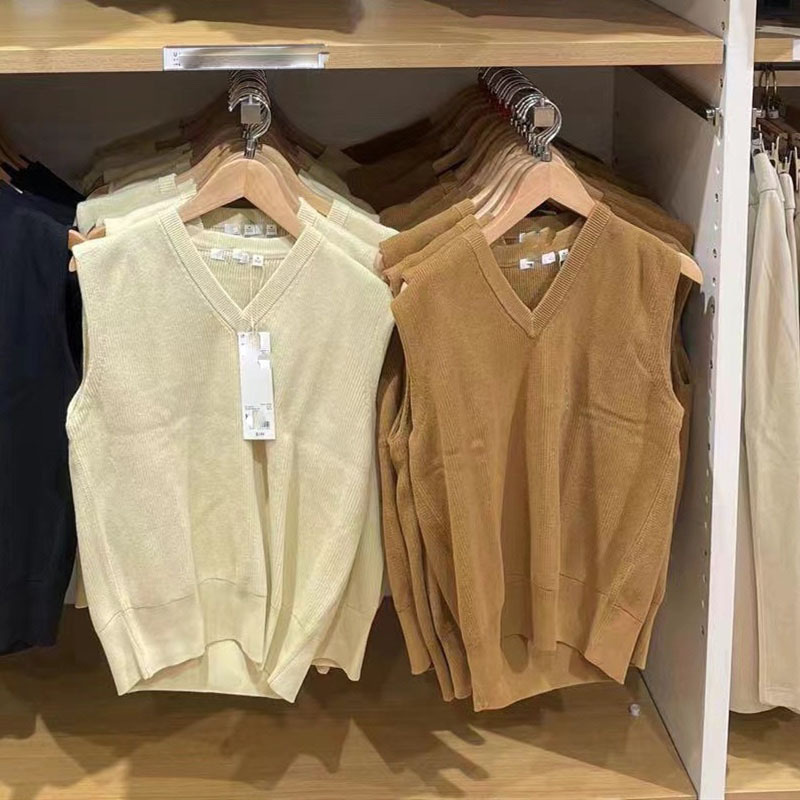 Women's 2022 Spring Easiest for Match Casual V Neck Sleeveless Sweater Vest Vest Sweater Women 447410