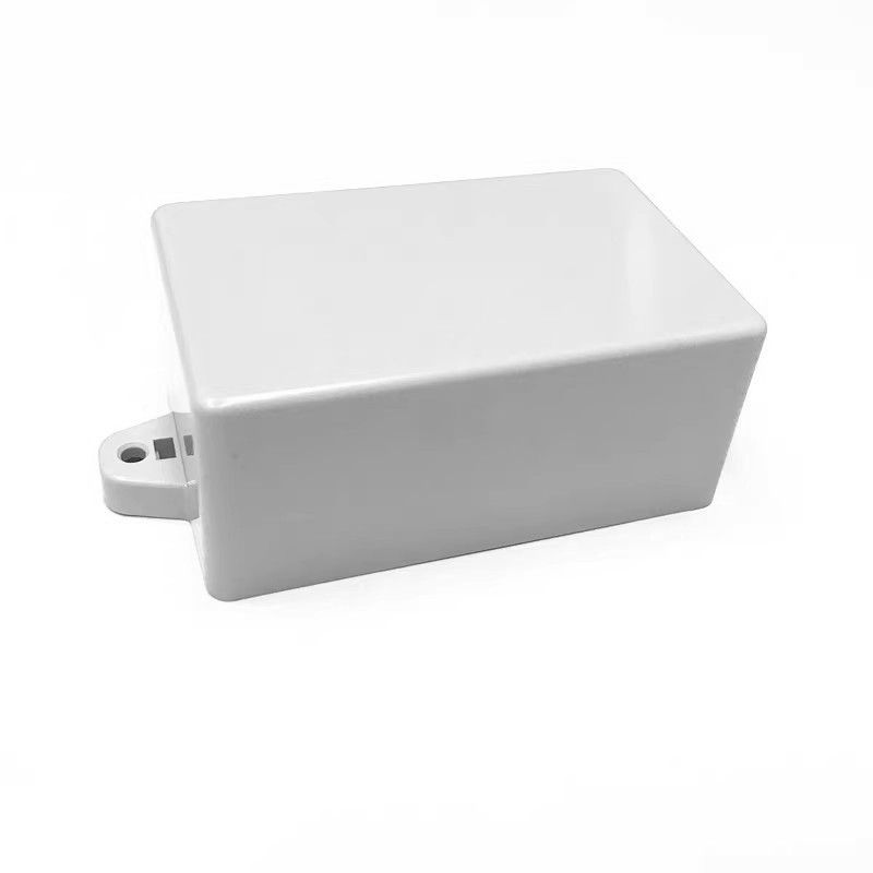 带小耳塑料电源外壳DIY小外壳 治具盒82*52*35控制器模块盒过线盒