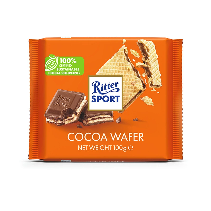 Germany Rittersport Ritter Portrert Harm, Hazelnut Milk Dark Chocolate Net Red Leisure Snacks