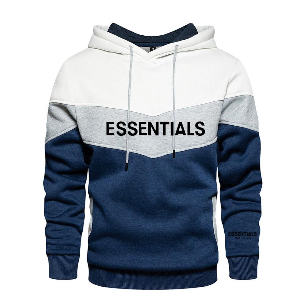 СТРАХ БОГА двойная нить Основы внешней торговли оптом мужская строчка новый свитер с капюшоном на флисовой подкладке F