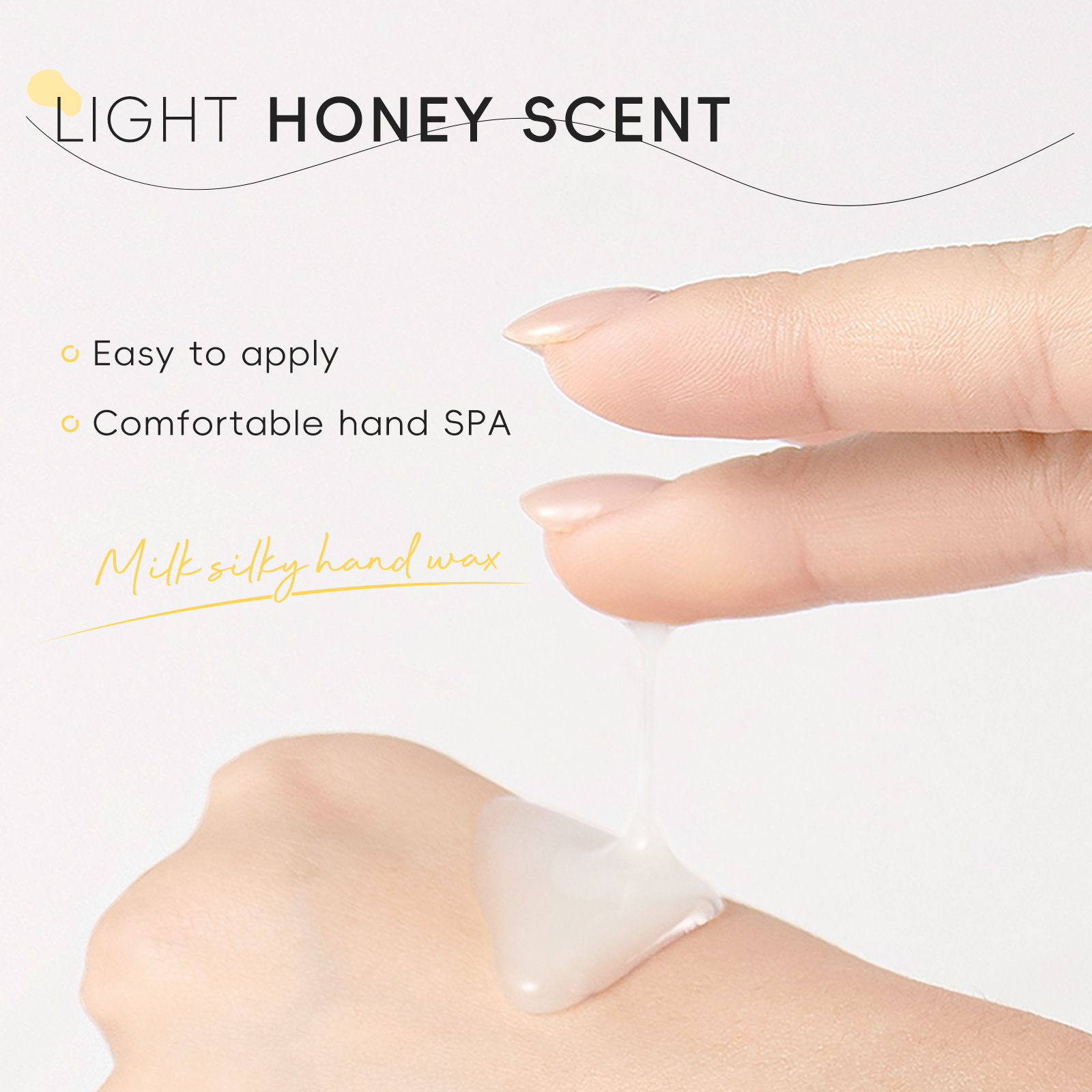Cross-border LAIKOU Milk Smooth Hand Wax 50g Hydrating and Moisturizing Exfoliating Hand Care Manufacturer in stock undefined