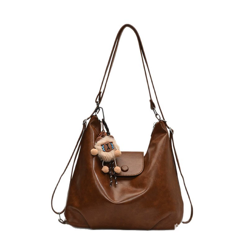 Классическая вместительная сумка через плечо для отдыха, рюкзак, на заказ