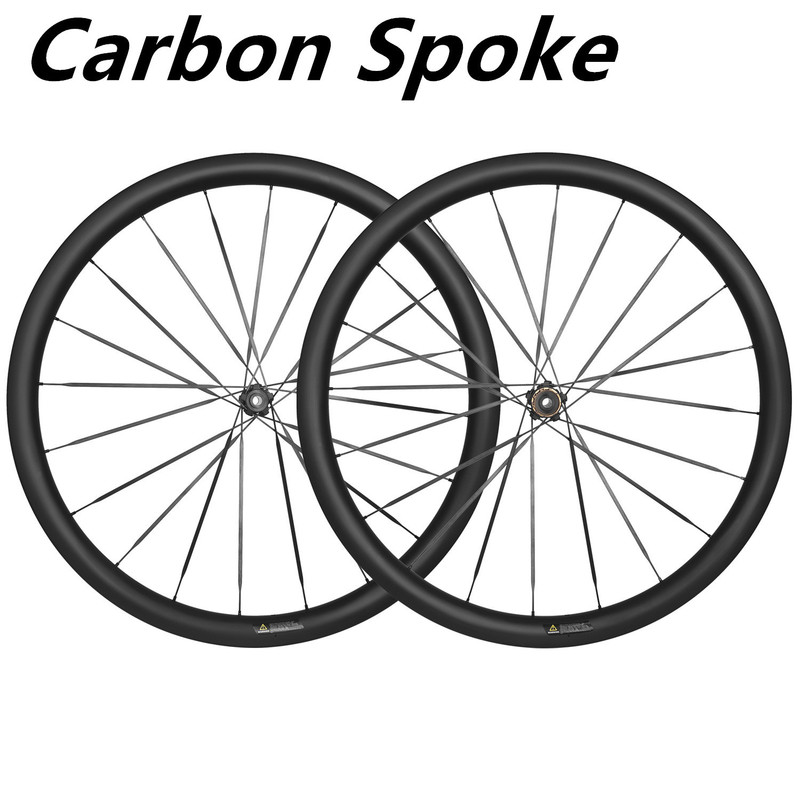 38mm 1150g Carbon Spokes 700C 60t Ratchet Road Disc Brake Bicycle Carbon Fiber Wheelset Ceramic Bearings 38mm 1150g Carbon Spokes 700C 60t Ratchet Road Disc Brake Bicycle Carbon Fiber Wheelset Ceramic Bearings