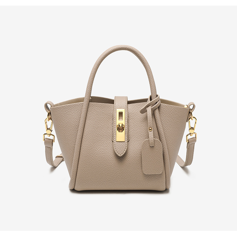 Echtes Leder Bucket Bag Damen Designer Umhängetasche Für Sommer_voghion.com