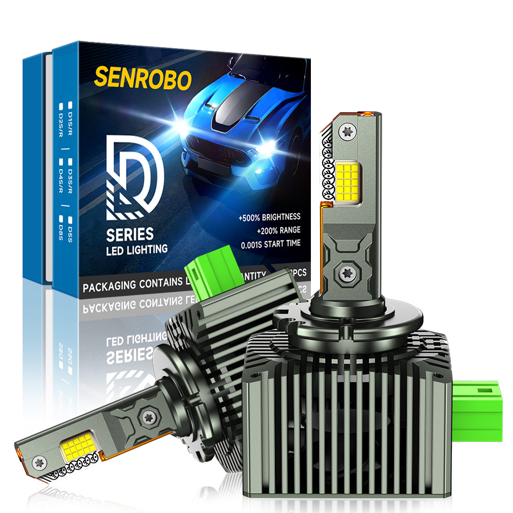 Nueva serie D de automóviles LED cuatro tubos de cobre LEDD1SD2SD3SD4SD5SD8SD serie de faro