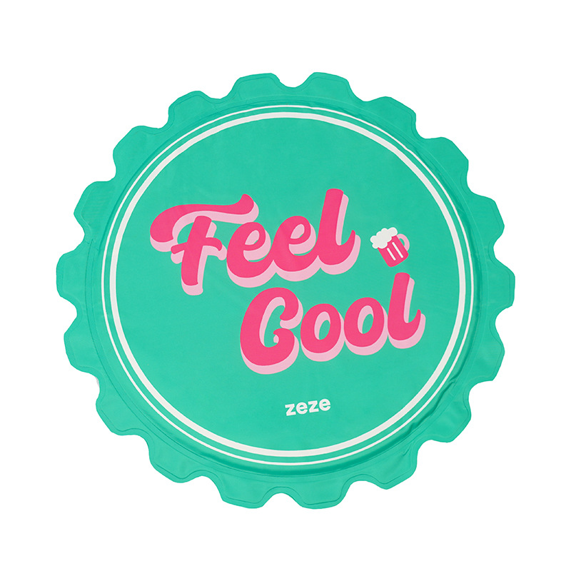 레트로 맥주캡 아이스매트-그린핑크 (무료배송)