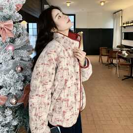 冬季2025棉袄女士巨好看的棉服女短款小个子流行超好看厚外套
