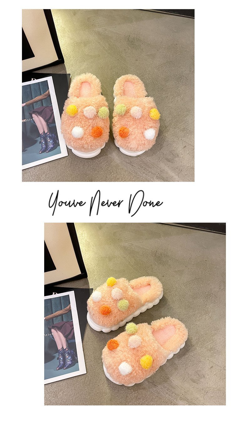 Thick-soled cotton slippers nihaostyles clothing wholesale NSDFX81622