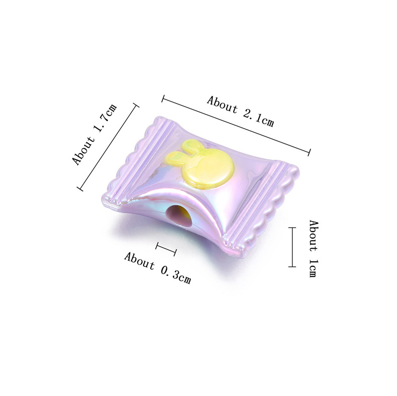 4g Weight 1 Piece Arylic Rabbit Candy DIY Jewelry Accessories