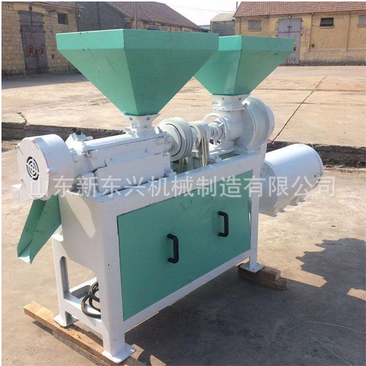 三相电玉米制糁机 三分离苞米磨粉机 干湿玉米脱皮磨碴机