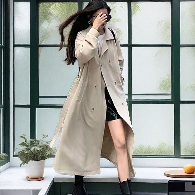 Long autumn jacket
