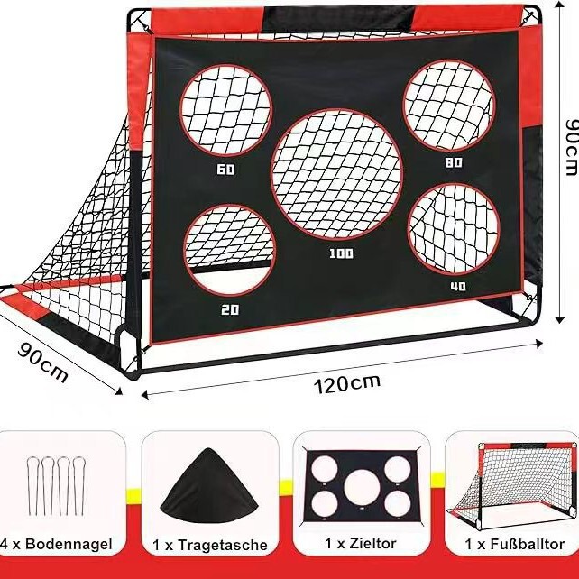 Cross-Border Pop-Up Football Goal with Target Cloth, Portable Pop-Up Football Net, Football Set Cross-Border Pop-Up Football Goal with Target Cloth, Portable Pop-Up Football Net, Football Set