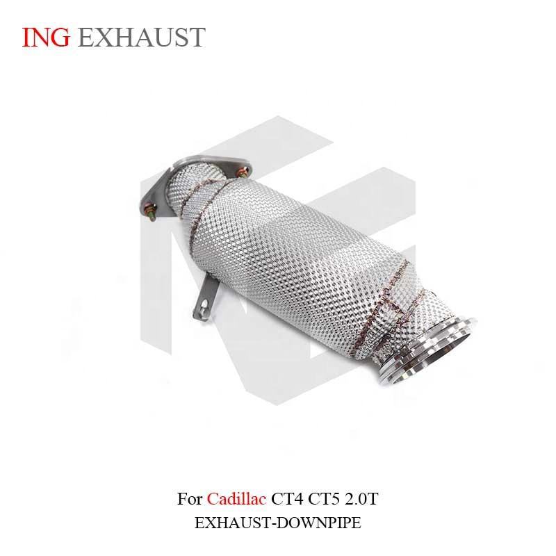 Suitable for Cadillac CT4 CT5 2.0T Stainless Steel Heat Shield Exhaust Pipe