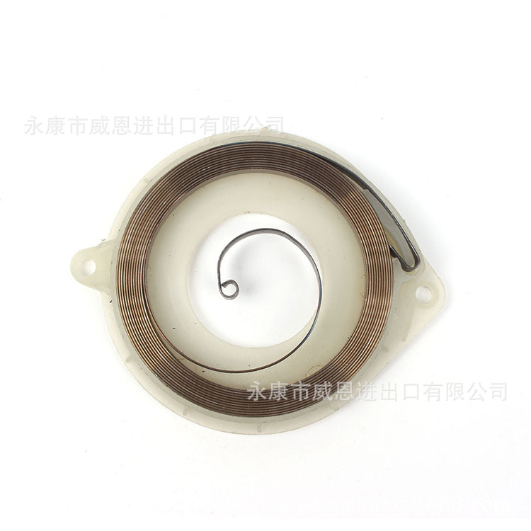 富世华胡斯华纳445/450油锯启动器拉盘弹簧汽油伐木锯卷簧配件