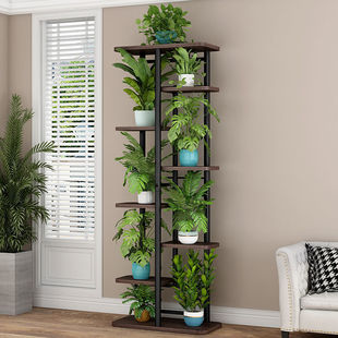 Living Room Small Flower Rack Household Floor-Standing Flower Pot Rack Special Price Cheap Multi-Layer Indoor Balcony Pothos Iron Storage Rack