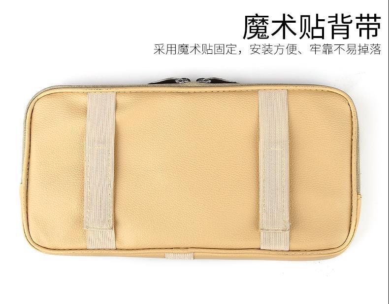 Car Sun Visor Storage Multifunctional In-Car Glasses Holder Card Storage Bag Card Holder Ticket Document Holder