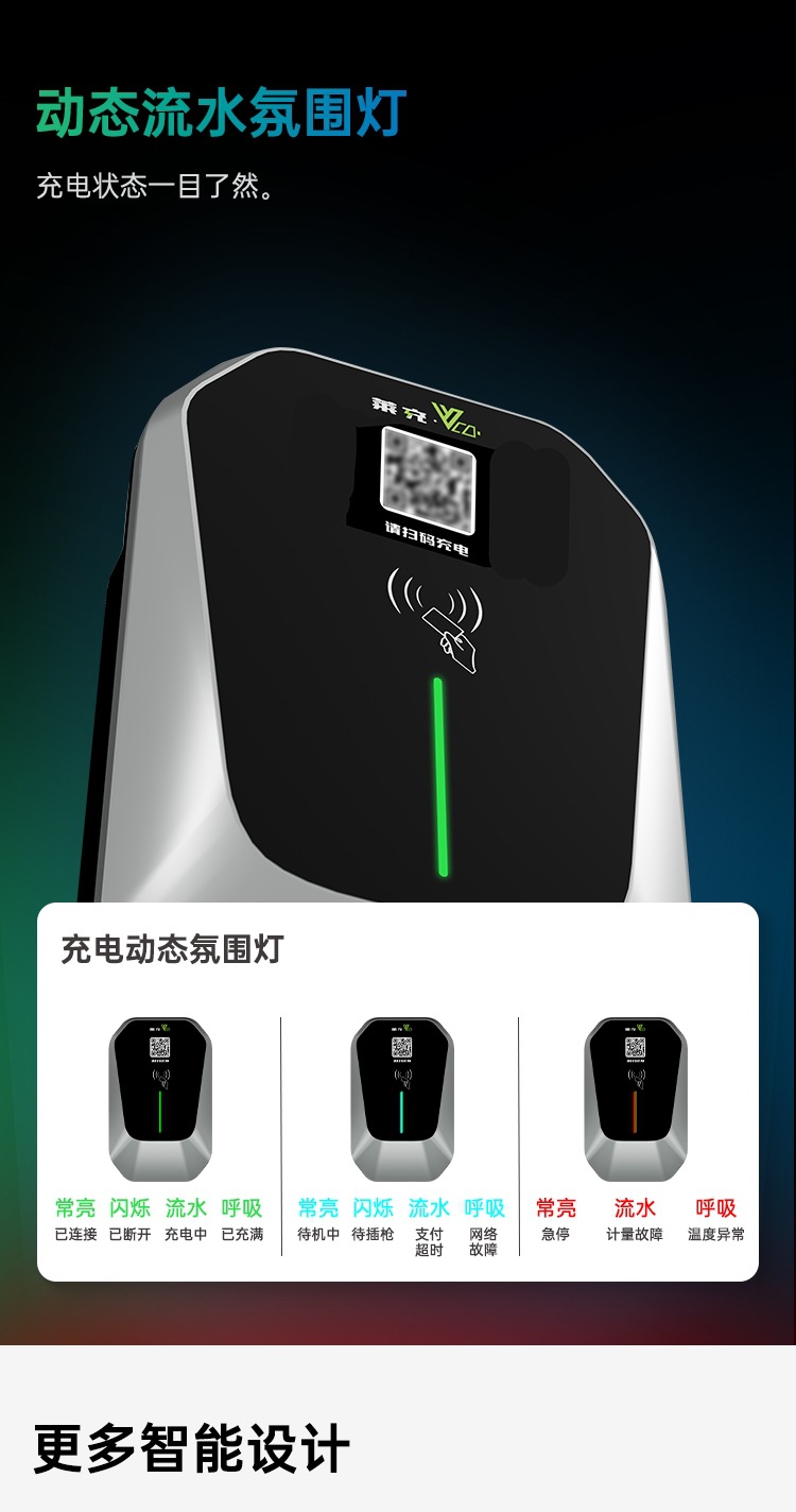 Leichong [Includes 30m Installation Options] 7Kw Home Charging Station for Electric Vehicles 7Kw Byd Tesla