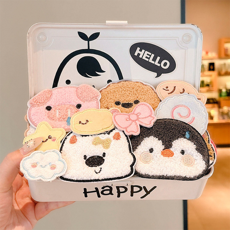 Autumn and winter sweet-style children's hair accessories: 2026 new cartoon, seamless, and magical hair clips, cute and fun hair accessories for girls