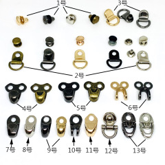 Hiking boot buckles, lace-up boots, safety shoes, handmade shoe repairs, metal hardware, and rivet shoe accessories