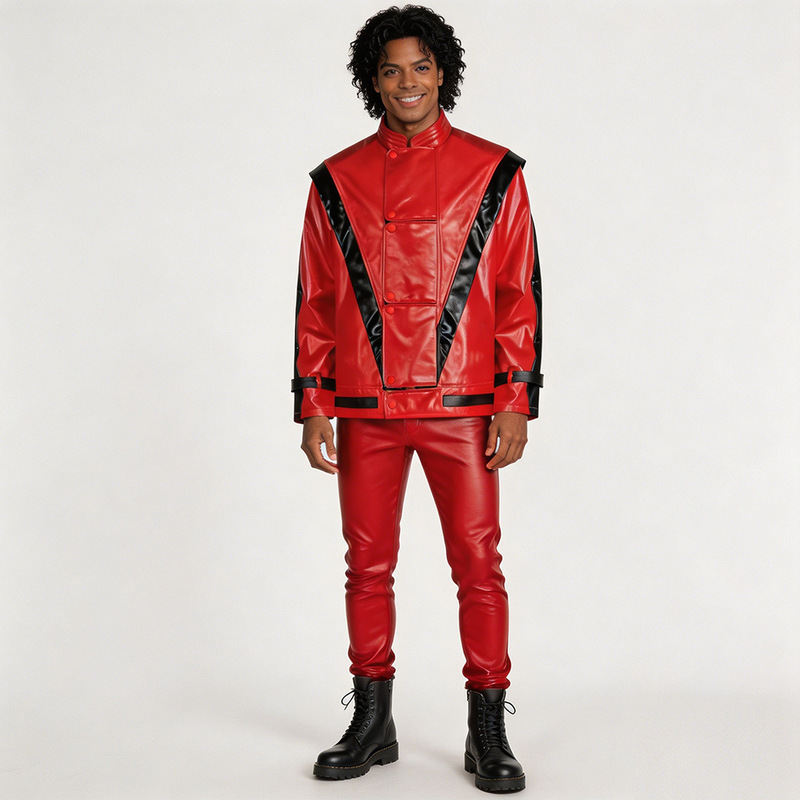 Cross-border Michael Jackson cosplay costume, Jackson imitation performance costume, cosplay MJ Halloween stage costume