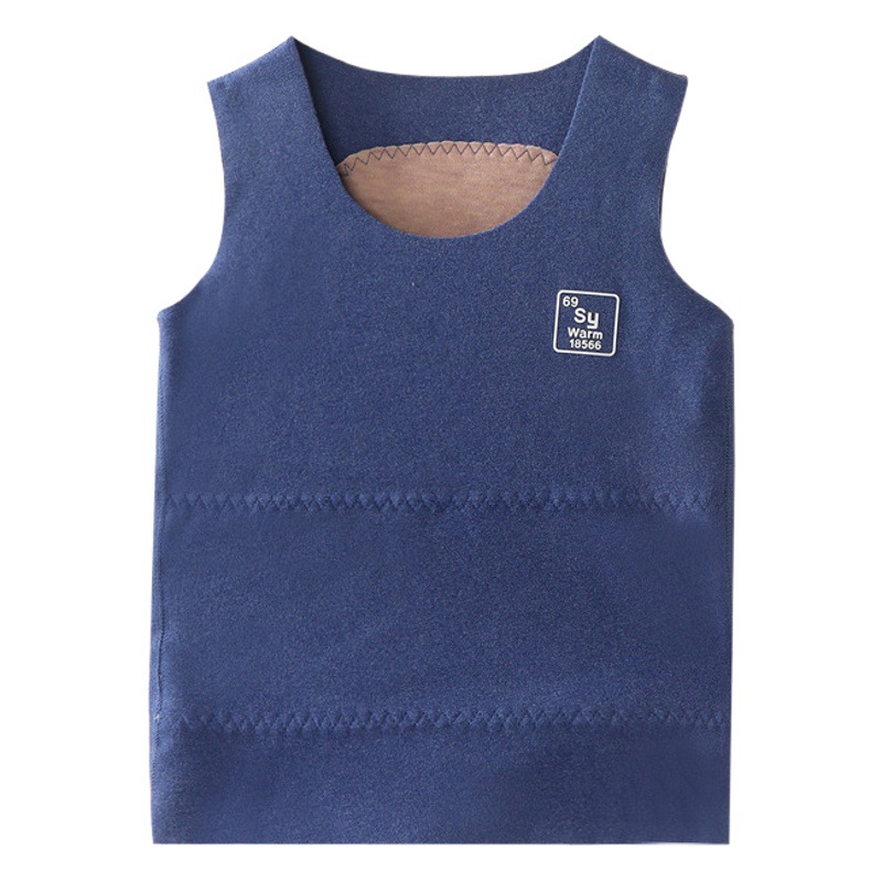 2026 New Model Boys' and Girls' Warm Vests, Children's Back and Belly Protection Vests, Wholesale Available