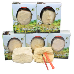 跨境熱賣DIY考古恐龍挖掘恐龍蛋仿真挖掘骨架恐龍化石玩具