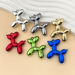 ディザトーンの爆発的なアクリルのアクセサリーのペンダントの潮の金のカラーの吊り穴の気球の犬diyの手作りのアクセサリーの鍵