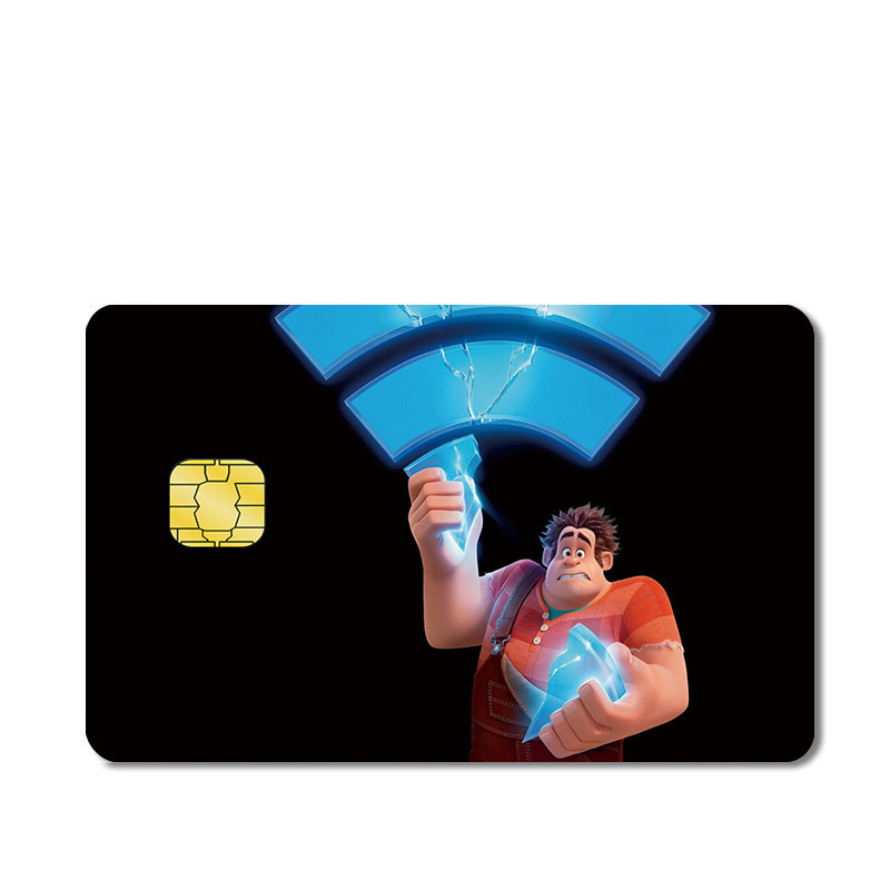 Calcomanía Impermeable para Tarjetas Bancarias de PVC Impermeable y Antideslizante para Tarjetas Bancarias