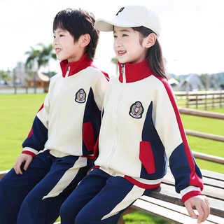 新款幼儿园园服夏装校服夏季小学生班服春秋儿童运动服短袖四件套
