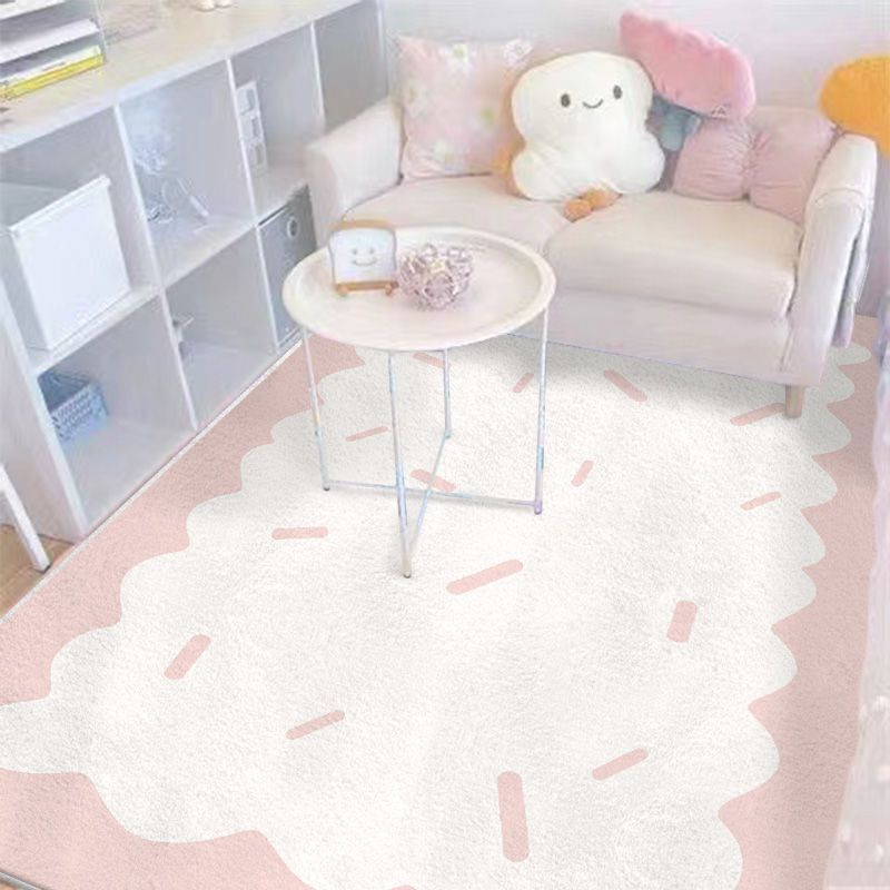 リビングルーム模造カシミヤカーペット寝室フロアマットかわいいインターネットセレブガールルームインベッドサイドシンプルソファベッドサイドブランケット|undefined