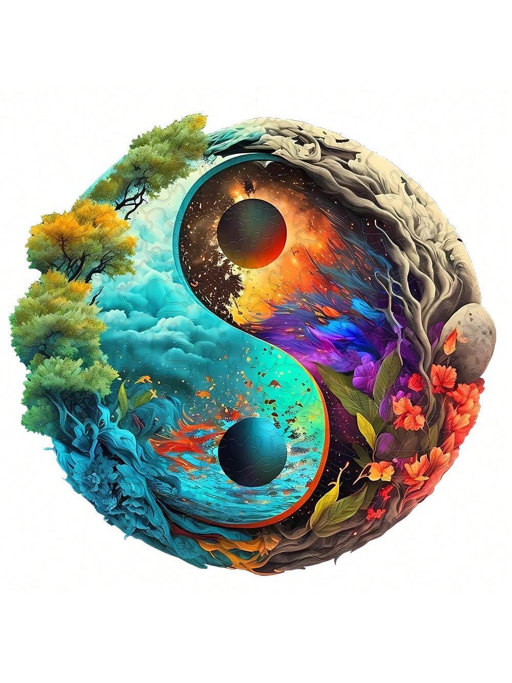 Venta caliente transfronteriza creativa en forma de animal rompecabezas de madera irregular tridimensional rompecabezas de madera juguetes para niños al por mayor