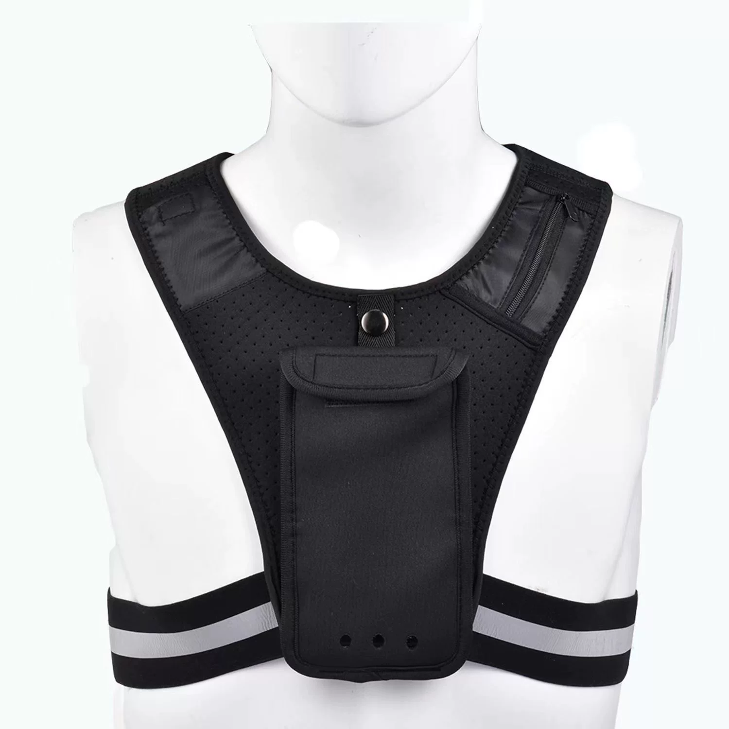 Amazon Открытый Бег Жилет Рюкзак Спорт на открытом воздухе Мужчины и женщины Фитнес Ночной Бег Светоотражающий кронштейн