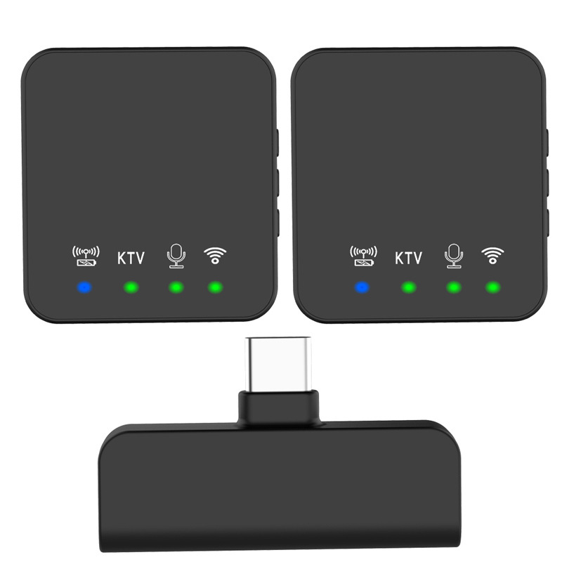 Modelo privado inalámbrico collar clip micrófono con Bluetooth acompañamiento karaoke video en vivo radio reducción de ruido