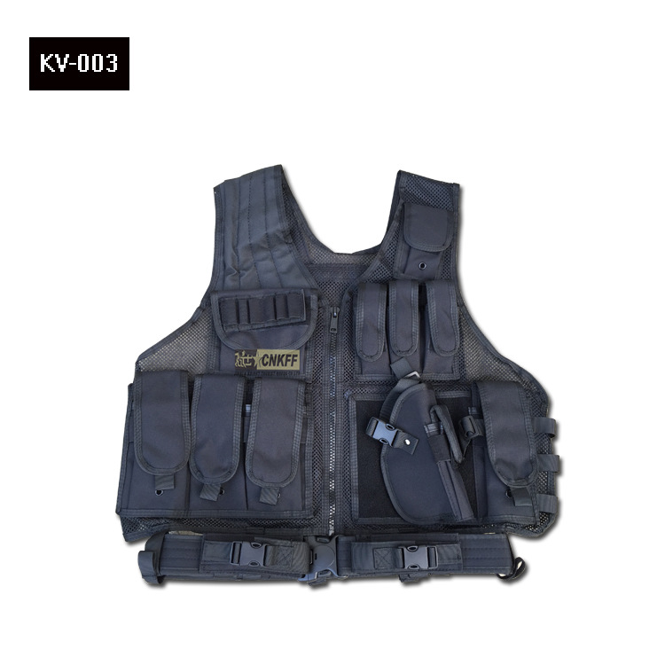 户外探险装备迷彩战术CQB网眼背心探险背心CS多功能吃鸡马甲背心