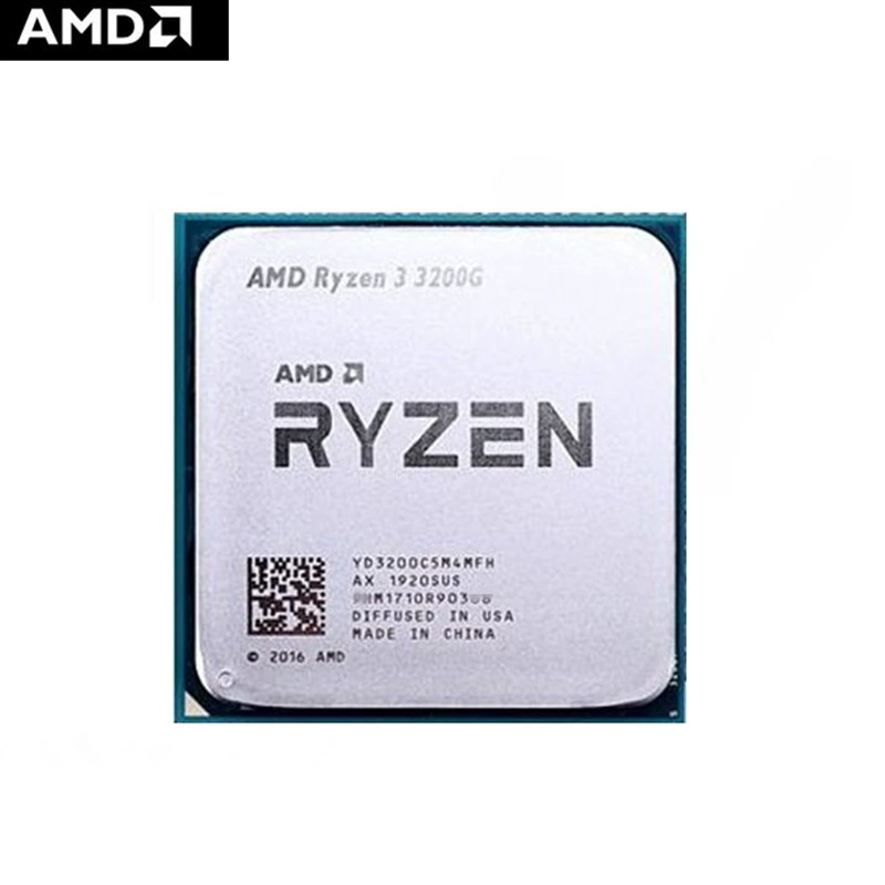 Процессор для настольного ПК AMD Ryloom Ryzen3 3200G, 4 ядра 4.0 ГГц, AM4 совместимый с CPU