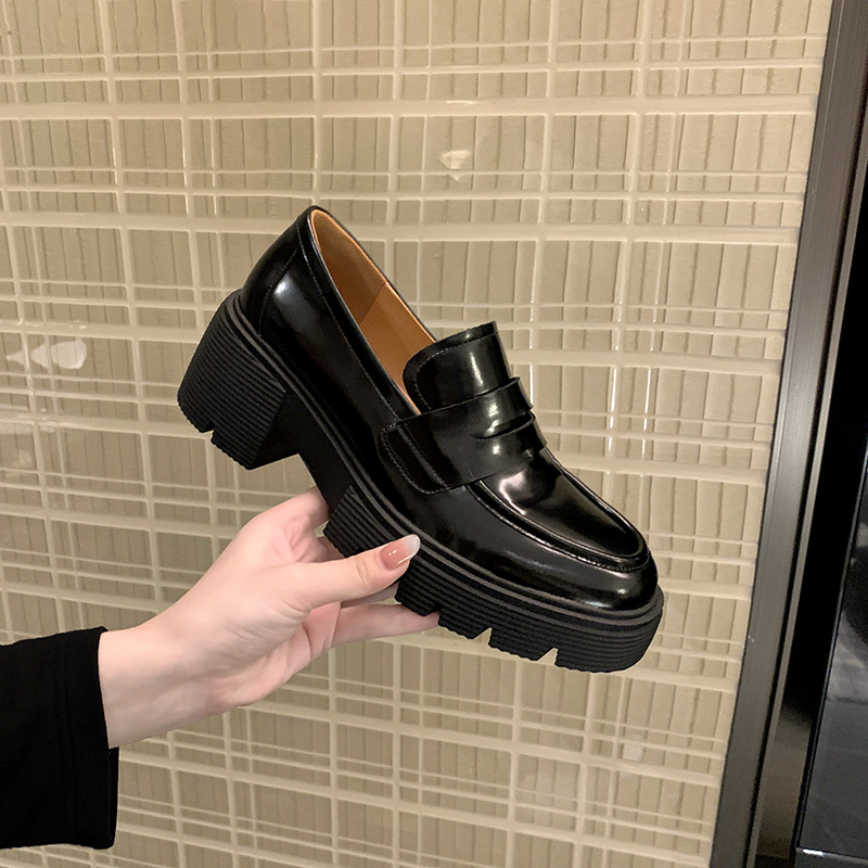Shoes English style platform