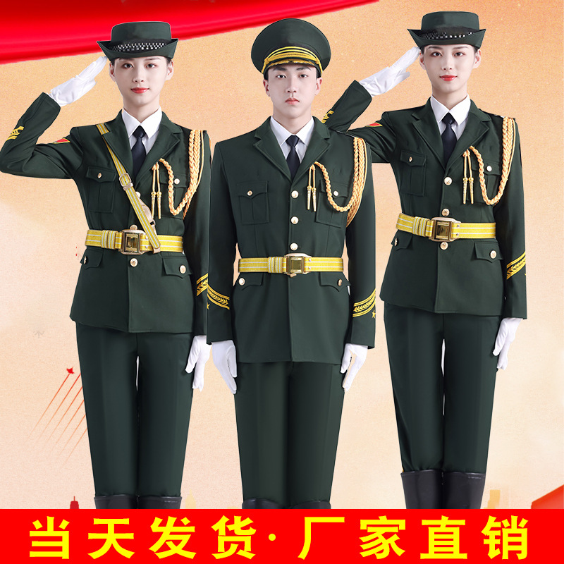 升旗手服装学生国旗班护卫队礼宾服仪仗队服装护旗手升旗仪式服装