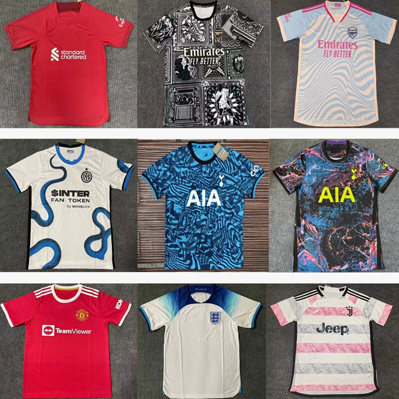 Football Uniforms Old Paris Jerseys Inter Milan Football Training Uniforms Arsenal Tottenham England Ajax Dortmund